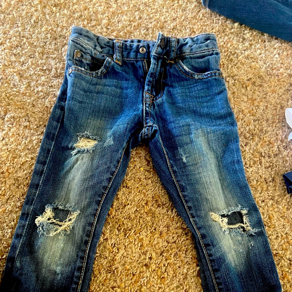 Toddler size 4-  7 jeans